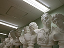 美術室の石膏像