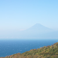 駿河湾と富士山