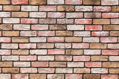 色が豊富なレンガの外壁