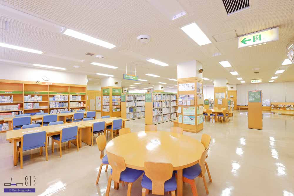 横浜市山内図書館 子どもエリア