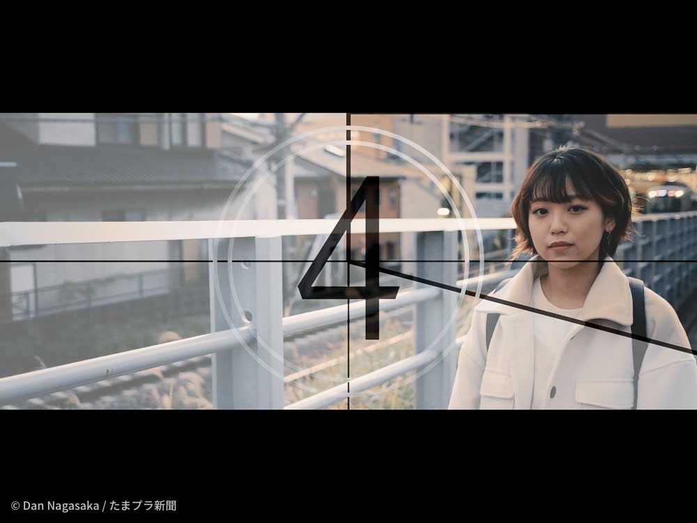 コンデジとジンバルで歩く女子を撮る